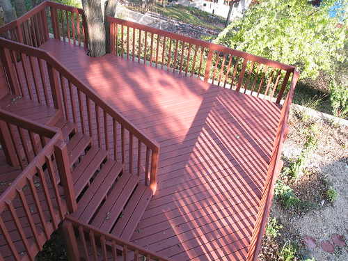 refinished deck