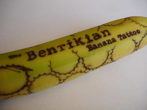 Banana. Banana Tattoo. Chiquita