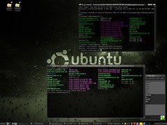 Linux dark screenshot 1