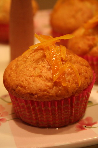 haşhaşlı portakal şuruplu muffin