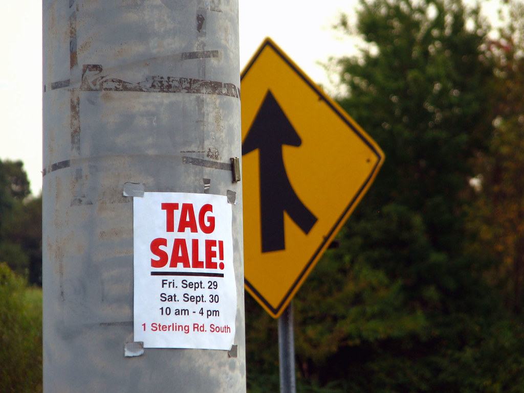 Tag Sale by Roo Reynolds on Flickr