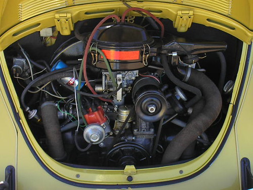 vw beetle engine compartment. #39;72 Super Beetle engine