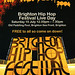 Brighton Hip Hop Festival Flyer