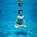 Underwater yoga