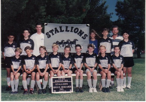 Soccer 1991 Team Picture