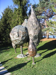Grounds or Sculpture: Metal Blobbies