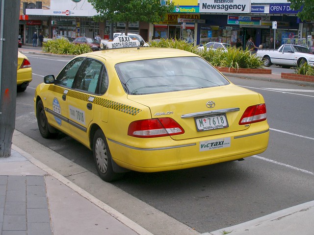 yellow flickr cab taxi melbourne toyota avalon drkeats chriskeating