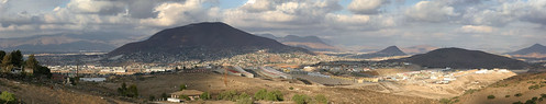 Looking East Over Tijuana