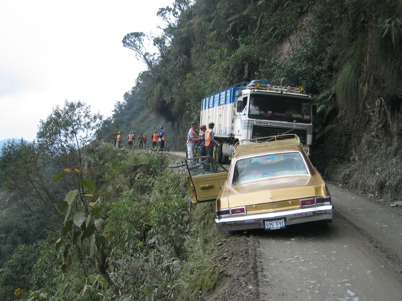 accidente Carretera de la Muerte Bolivia