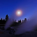 Moonlit Fumaroles - by Fort Photo