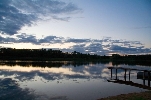 Lake, evening...