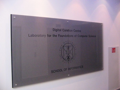 Digital Curation Centre, Prifysgol Caeredin