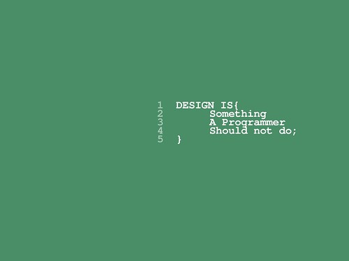 design is...