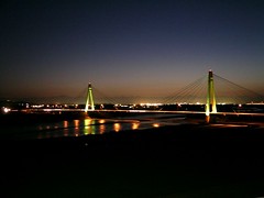 十勝川大橋夜景
