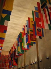 Hall of Nations flags