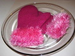 Pink Mitts
