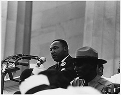 Public Domain: Dr. Martin Luther King, jr. at 1963 March on Washington by USIA (NARA)