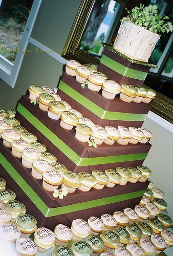 Cupcake Wedding Cake Designs 