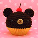 Amigurumi Chocolate Cupcake with Cherry on top