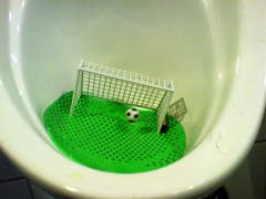 Urinal Soccer