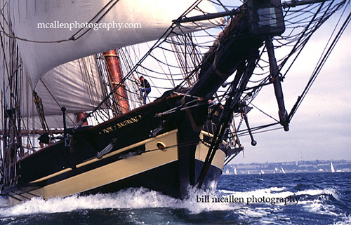 Topsail Schooner Pride of Baltimore ll Sailing Brest France