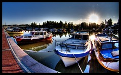 Boats on Porvoo river part II - by wili_hybrid