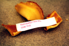 fortune cookie: wish