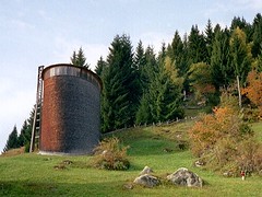 Sogn Benedetg church by Swiss architect Peter Zumthor