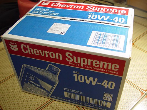Chevron Superme 10W-40 Engine Oil BOX