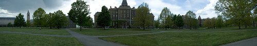 Arts Quad Panorama - West Side (Take 2) (flickr smaller version)