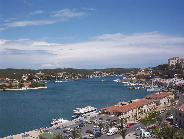 Mahon harbour Menorca