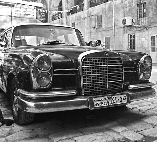 Yet another old Syrian Mercedes Hugo Tags syria mercedes aleppo