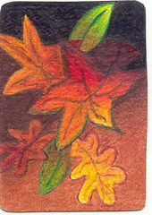 ACEO Fall Leaves