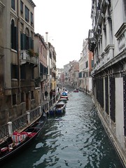 Venice side canal