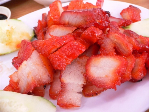 Char siew - roasted pork