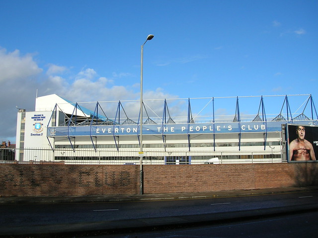 Everton FC, Goodison Park, Liverpool