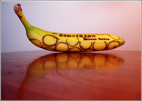 Banana. Banana Tattoo. Benrik