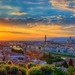 Sunset over Florence at Piazza Michelangelo