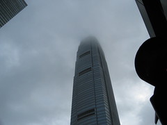 Tower in the clouds