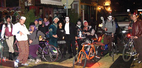 Halloween ride with the SF Cruisers