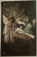 Vintage Christmas Postcard     Angel