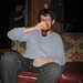 Dave enjoys a pint