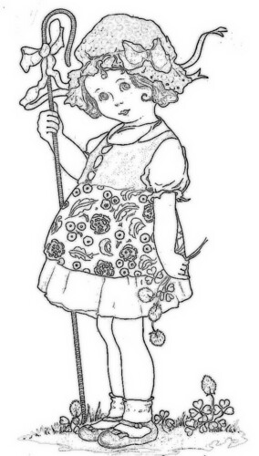 Bo Peep by 'Playingwithbrushes'.