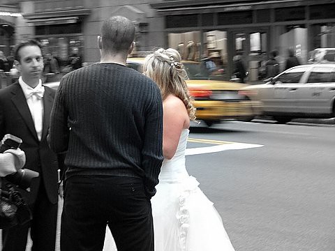 New York:wedding day