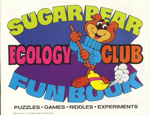 Sugar Bear Ecology Club Fun Book