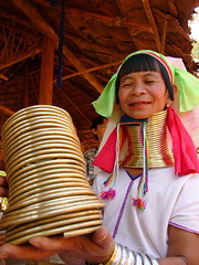 Karen Hill Tribe"long neck tribe", Northern Thailand