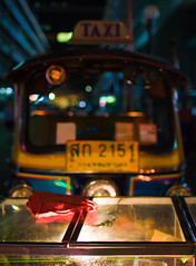 Tuk-tuk taxi in Bangkok
