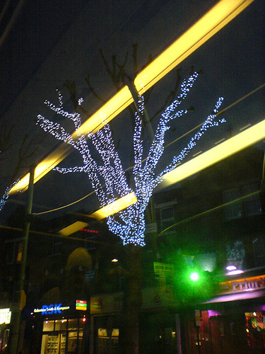 Christmas lights Ealing Broadway