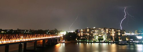 Lightning over the Iron Cove