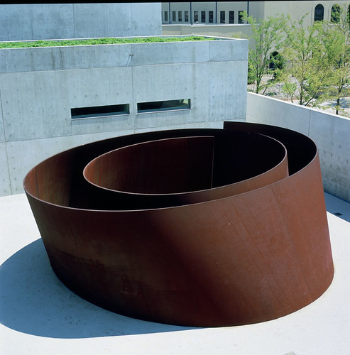 Pulitzer courtyard Richard Serra's Joe